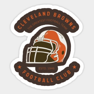 Cleveland Browns Joe Flacco Sticker